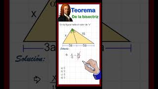 TEOREMA DE LA BISECTRIZ [upl. by Penland]