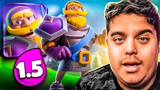 USEI O DECK 15 MAIS RÃPIDO DE CAVALEIRO EVOLUIDO NO CLASH ROYALE [upl. by Kohsa]