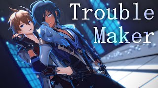 【MMD Genshin Impact】 Trouble Maker 【Childe and Kaeya】 [upl. by Earased]