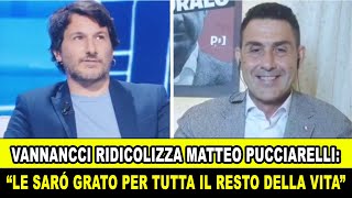 VANNACCI UMILIA IL GIORNALISTA PUCCIARELLI DI REPUBBLICA CON UNA RISPOSTA IRONICA [upl. by Tehr]