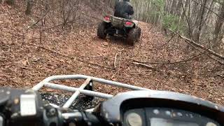 2023 Honda 680 Rincon amp 2005 Honda 650 Rincon TRX Fourtrax Ride Out [upl. by Assirual]