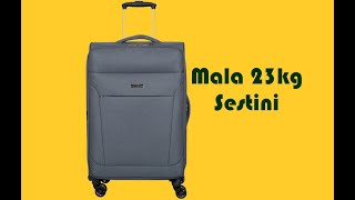 MALA 23KG SESTINI MÉDIA ULTRA LEVE RESISTENTE [upl. by Grearson884]