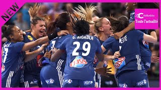 Finale France  Norvège TF1 diffuse ce dimanche un match de hand féminin pour la première fois [upl. by Enois46]