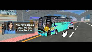 🚌 gadi bus drive city 🏙️ coach game 🎮 [upl. by Delija213]