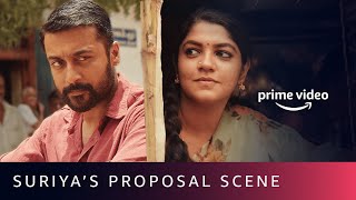 Cutest Marriage Proposal Scene  Bommi and Maaran  Soorarai Pottru  Amazon Prime Video [upl. by Revned]