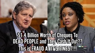 Senator Kennedy GRILLS OMB Director Over 14 Billion worth of Cheques Sent to DEAD PEOPLE [upl. by Yrnehnhoj]