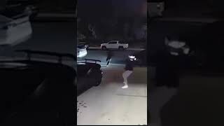 Guy getting chased pulls out gun reels warzone lamborghini trump shorts youtubeshorts [upl. by Greenland178]