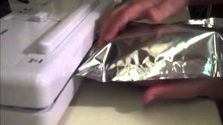 Vacuum Sealing Mylar Bags [upl. by Airalav612]