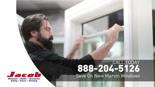 JACOB WINDOWS  Marvin Window Replacements 15 [upl. by Menard]