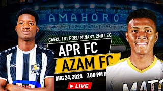 🔴live APR FC vs AZAM FC  CAF Champions League 1ST Preliminary Round [upl. by Nerahs]