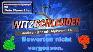 Witze Uhr mit Alphawellen  HD [upl. by Ayidah]