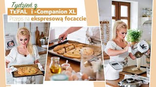 Tefal iCompanion XL focaccia  przepis [upl. by Liz]