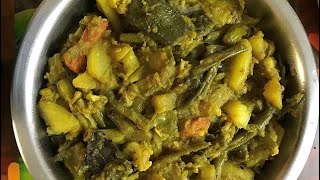 Bengoli style labra recipe up bhog labra recipe  भोगवाली लाबरा सब्जी रेसिपीcooking [upl. by Hughie]