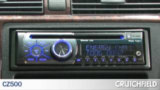 Clarion CD Car Receivers CZ300 amp CZ500  Crutchfield Video [upl. by Adele]