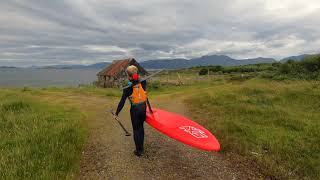 Loch Linnhe SUP Foil Downwinder [upl. by Ynottirb]