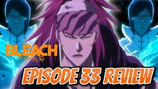 Uryu vs Renji Bleach Thousand Year Blood War Episode 33 Review [upl. by Ramalahs]