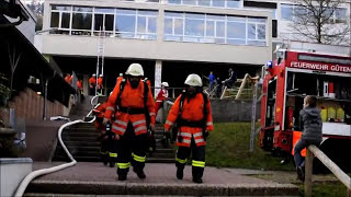 Rettungsübung Gütenbach Teil 2  DRK Feuerwehr DLRG Bergwacht [upl. by Idyh]