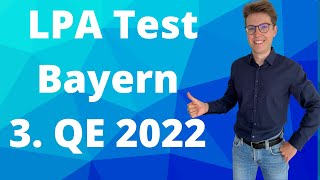 LPA Test Bayern 2022  Auswahlprüfung duale Studienplätze 3 QE  Aufgaben und Vorbereitung [upl. by Maynard]