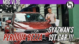 PERODUA BEZZA X 2022  SYAZWANs 1st Car   MDG Vlog perodua bezzaX sampan padu viralvideo [upl. by Mont]