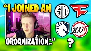 Symfuhny REVEALS The Organization He JOINED  Fortnite Daily Funny Moments Ep335 [upl. by Yennaiv]