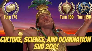 The Best Civ 6 Inca Science amp Culture Victory [upl. by Tadashi]