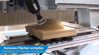 WOOD  BENZ Exzenterschleifaggregat  Orbital Sanding Unit SIMOLO [upl. by Gievlos]