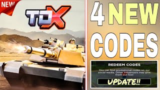 💥TANKS TOWER DEFENSE X TDX CODES MARCH 2024  ROBLOX TOWER DEFENSE X CODES [upl. by Warrick]