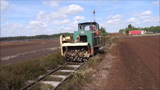 Mit der Torfbahn durch das Vāner Moor [upl. by Kannan]