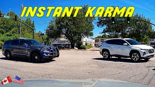 BEST OF CONVENIENT COP 2024  Drivers Busted by Police Instant Karma Karma Cop Justice Clip [upl. by Aleibarg]