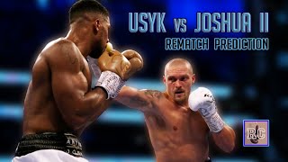 Oleksandr Usyk vs Anthony Joshua II  Rematch Preview amp Prediction [upl. by Snehpets]