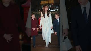 Wales Family at Royal Carols Together at Christmas the endofyear event at Westminster Abbey 2023 [upl. by Ethelred]