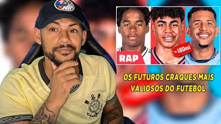 ♫ RIMANDO OS 10 JOGADORES SUB21 MAIS VALIOSOS  REACT [upl. by Ap860]