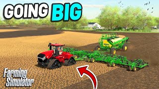 1500000  SET UP ON THE FARM  Edgewater INTERACTIVE  Farming Simulator 22  Episode 6 [upl. by Annawahs612]