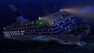 The sinking of the MS Estonia [upl. by Nadoj]