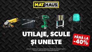 Prinde Black Friday la MatHaus cu reduceri meseriase de pana la 50 la materiale pentru casa [upl. by Barnabas]