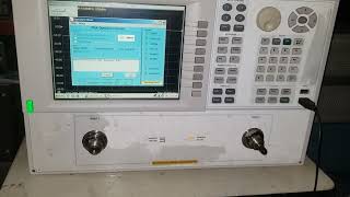 Keysight 40 GHz VNA Agilent E8363C 2 Port S parameter Network Analyzer Operator Confidence Test [upl. by Quitt]