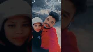 sine se tum mere aake lag jao na darte ho q zara paas to aao na  cute couple romantic viral status [upl. by Nata]