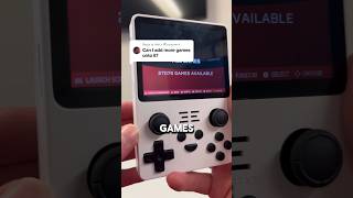 How to add games 👾 gameretro consolegaming retroconsole gaming [upl. by Alahsal461]