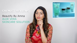 Beautify By Amna Skincare Products Review  Chemist Reviews [upl. by Huei]