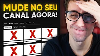 Como configurar seu canal do YouTube depois das Mudanças ATUALIZADO [upl. by Cinimmod]