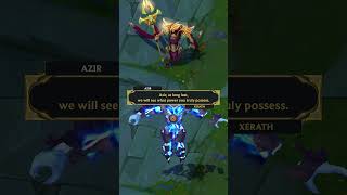 Azir Interactions Part 3  League of Legends [upl. by Edwina]