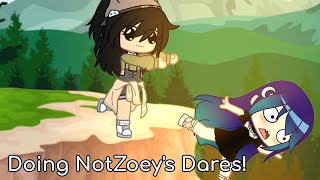 DOING NOTZOEYS DARES Ft • Coco amp Coffee •  RozyClozy  NotZoey  zoeydaresyou  iiBxbble [upl. by Kaliope]