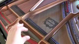 7 Grand Piano Tutorial The Piano and how it works [upl. by Leahcimnoj]