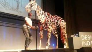 Handspring Puppet Demonstration War Horse [upl. by Ainav]