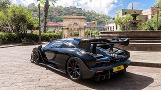 McLaren Senna  Forza Horizon 5  4K Gameplay [upl. by Yreffoeg299]