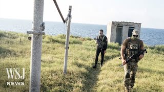 A Rare Look Inside Snake Island as Ukraine Battles to Control Black Sea  WSJ News [upl. by Eirena]