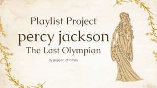 Percy Jackson playlist 🌊🏹🗡️⚔️🏺 [upl. by Nilde]