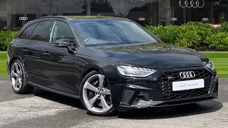 Approved Used Audi S4 Avant Black Edition TDI 347 PS tiptronic  Preston Audi [upl. by Rosenwald]