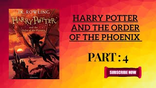 Harry Potter and the Order of the Phoenix AUDIO BOOK PART 4 [upl. by Neivad]