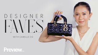 Camille Co Shares Her Favorite Designer Items  Designer Favorites  PREVIEW [upl. by Narod]